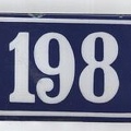 plaque 198 001
