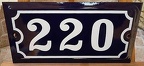 plaque 220 002
