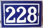 plaque 228 001