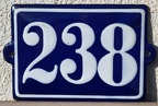 plaque 238 002