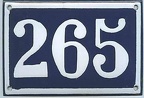 plaque 265 001