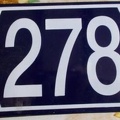 plaque 278 020