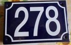 plaque 278 020