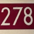 plaque 278 021