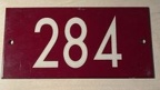 plaque 284 001