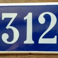 plaque 312 003