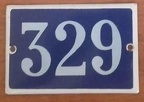 plaque 329 002