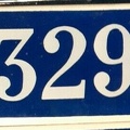 plaque 329 004