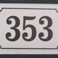 plaque 353 001