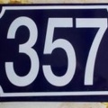 plaque 357 020