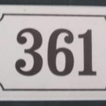 plaque 361 001
