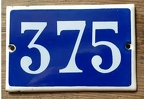 plaque 375 002