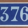 plaque 376 003