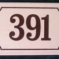plaque 391 001