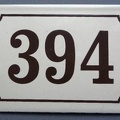 plaque 394 001