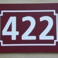 plaque 422 plate
