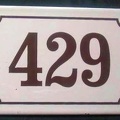 plaque 429 001