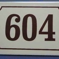 plaque 604 001