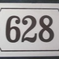 plaque 628 001