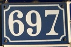 plaque 697 003