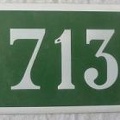 plaque 713 001