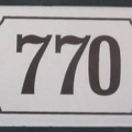 plaque 770 001