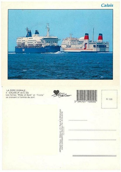 calais ferrys se croisant annees 1980 730 001