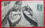 dunkerque sous marin a quai annees 1910