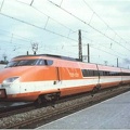 morcenx Turbotrain TGV 001 Photo Jean PORCHER 1975