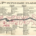bus plan ligne Pbis saint lazare picpus