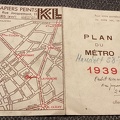 plan metro 1939 papiers peints KL 2
