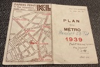 plan metro 1939 papiers peints KL 2