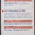 affiche fin tarification metro banlieue 11 1982 verso