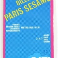 brochure paris sesame 1982
