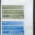phila ratp 1975 timbre rer non dentele 296 007 variantes 2ba