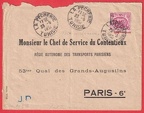 ratp entier postal 1951