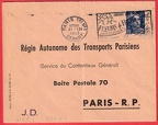 ratp entier postal 1953b