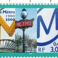 timbre metro centenaire 1212262