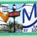 timbre metro centenaire 1212263