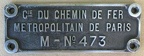 plaque M473