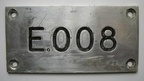 plaque MA51 E008
