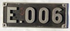 plaque MA E006