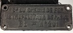 plaque bb201