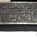 plaque bb 143