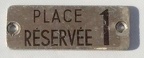 plaque place reservee 1a