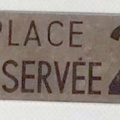 plaque place reservee 2b
