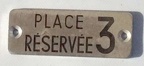 plaque place reservee 3