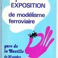 affiche 1976 salon modelisme gare bastille f219 12