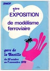 affiche expo modelisme bastille 1976