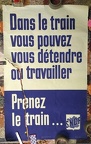 affiche sncf 1954 prenez le train